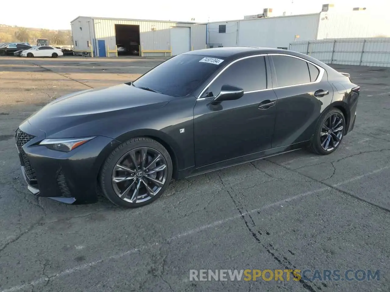 1 fotografías del automóvil dañado JTHGZ1B2XM5037721 LEXUS IS 350 F S 2021