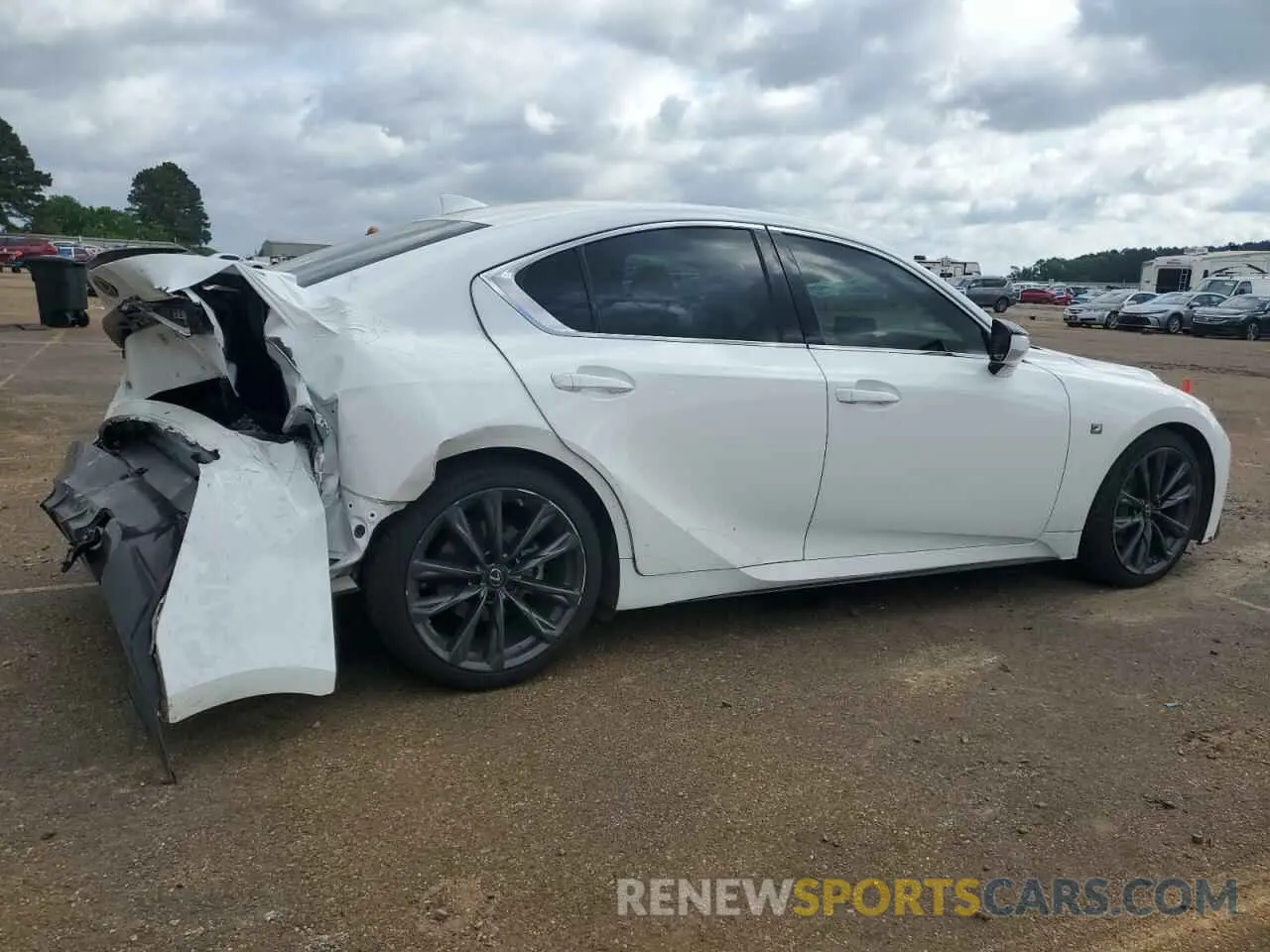 3 fotografías del automóvil dañado JTHGZ1B2XM5041820 LEXUS IS 350 F S 2021