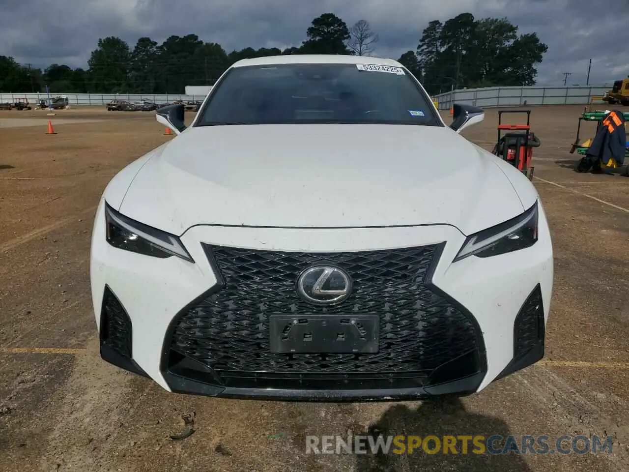 5 fotografías del automóvil dañado JTHGZ1B2XM5041820 LEXUS IS 350 F S 2021