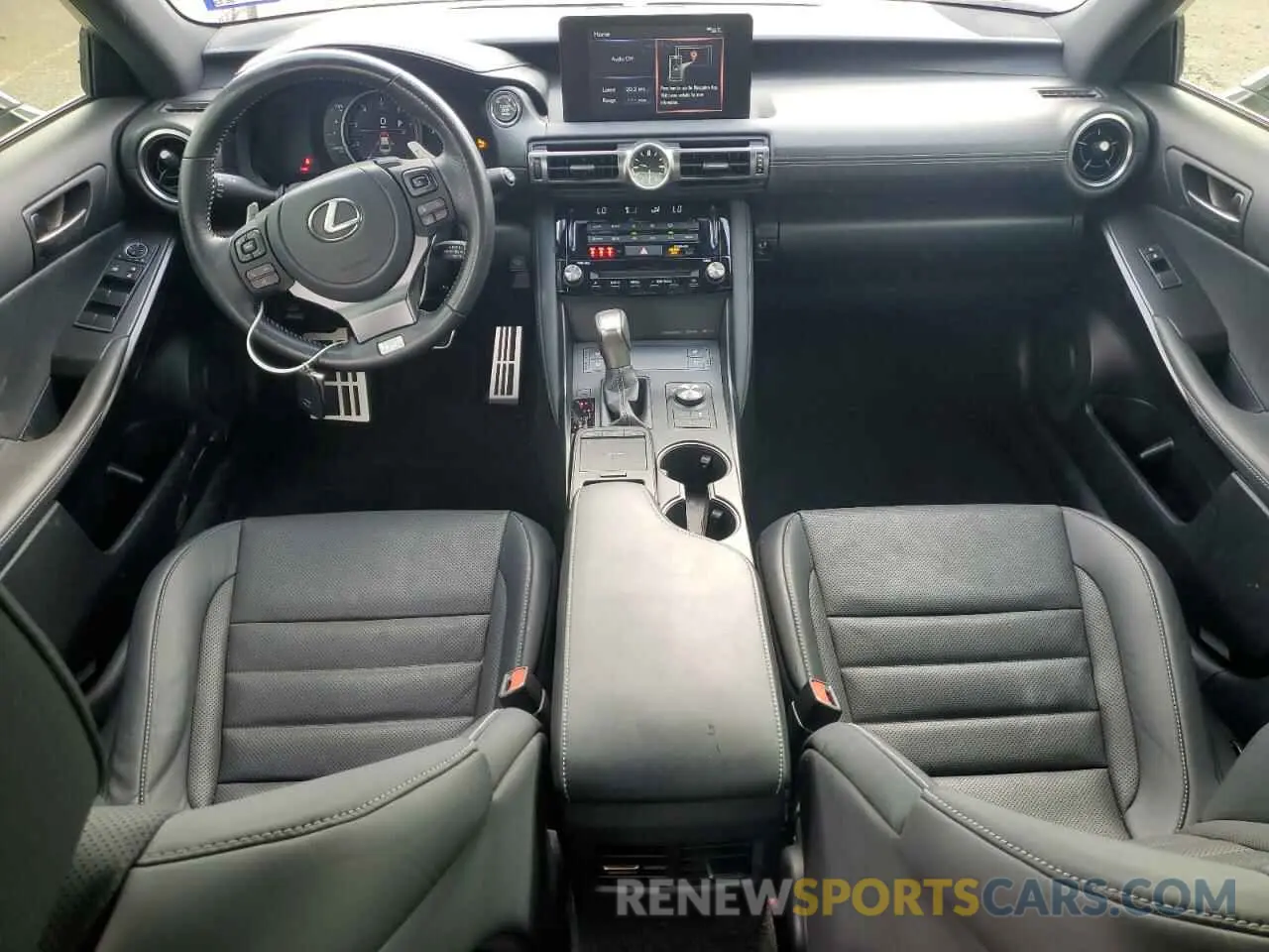 8 fotografías del automóvil dañado JTHGZ1B2XM5041820 LEXUS IS 350 F S 2021