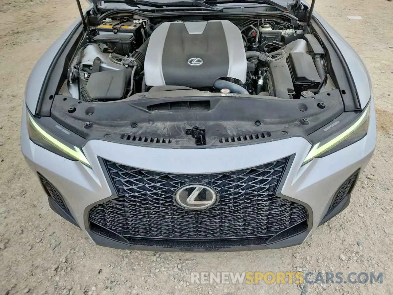 11 fotografías del automóvil dañado JTHGZ1E21M5018938 LEXUS IS 350 F S 2021