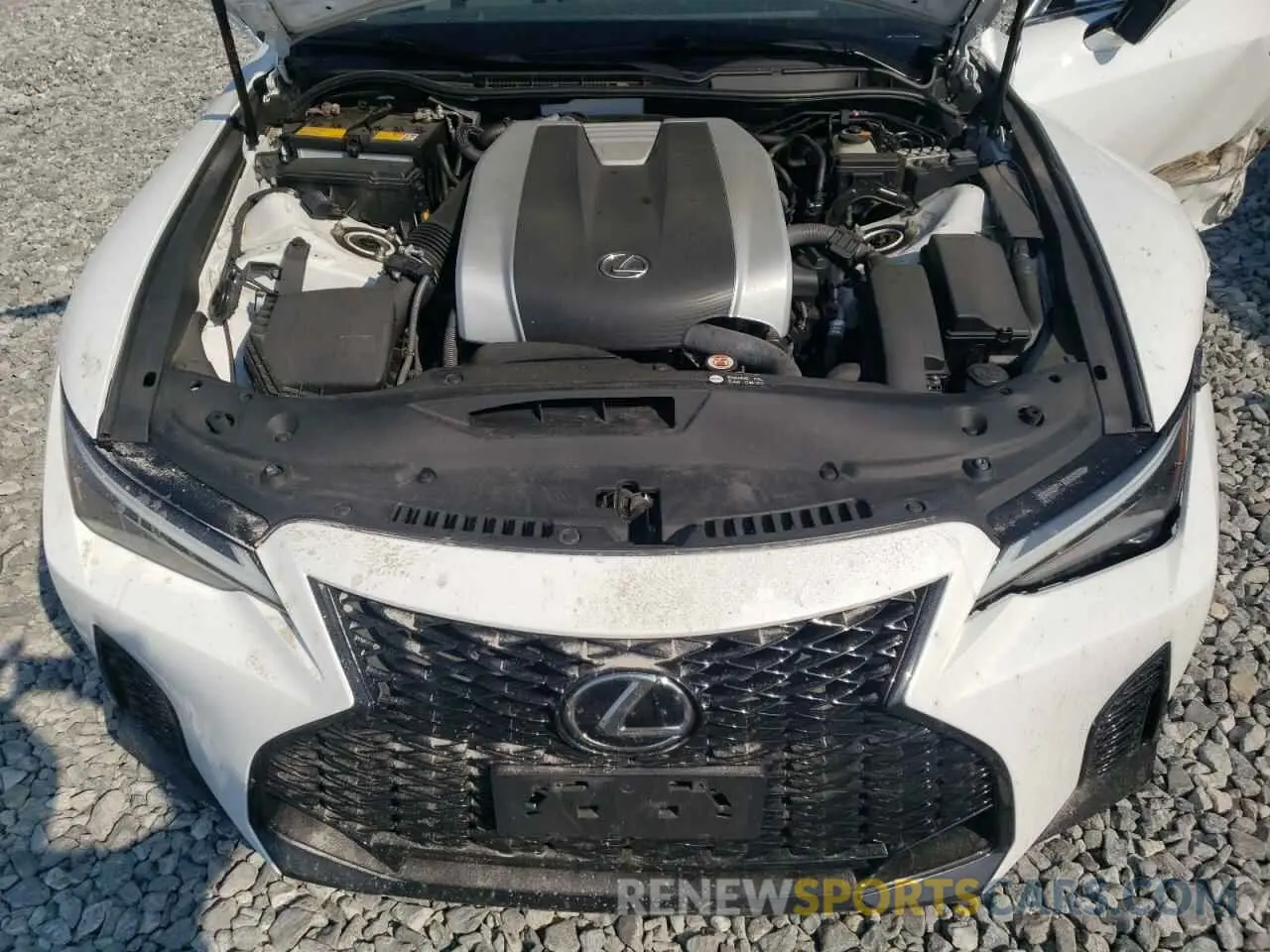 11 fotografías del automóvil dañado JTHGZ1E22M5020035 LEXUS IS 350 F S 2021