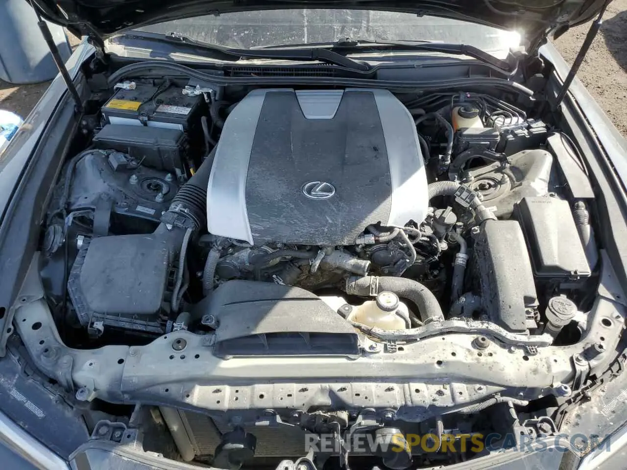 11 fotografías del automóvil dañado JTHGZ1E23M5019007 LEXUS IS 350 F S 2021