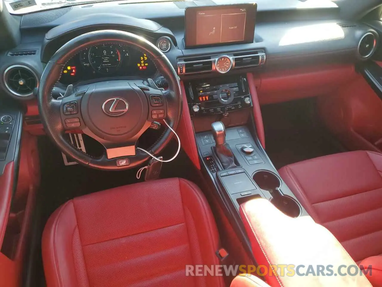 8 fotografías del automóvil dañado JTHGZ1E25M5018585 LEXUS IS 350 F S 2021