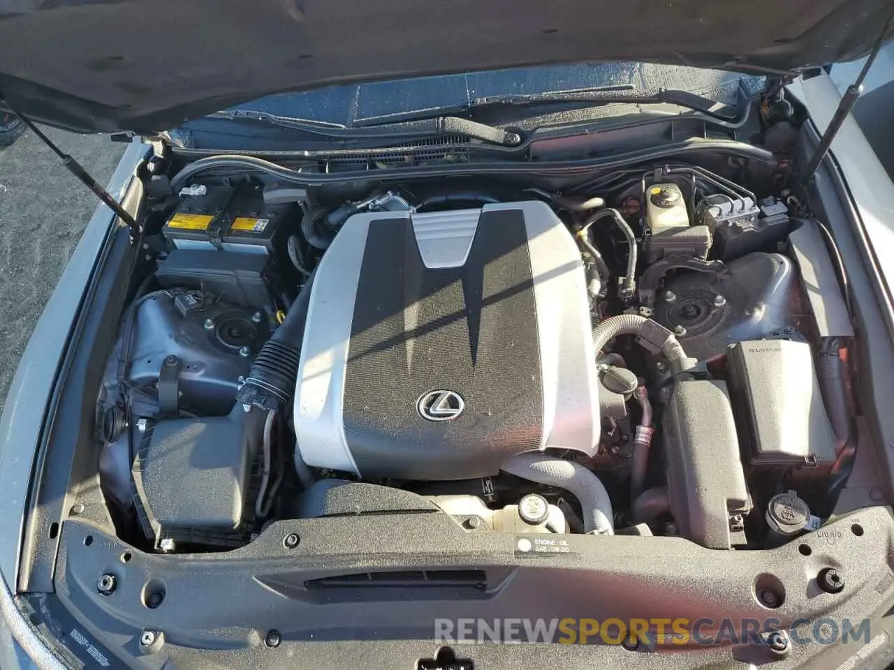 11 fotografías del automóvil dañado JTHGZ1E27M5020600 LEXUS IS 350 F S 2021