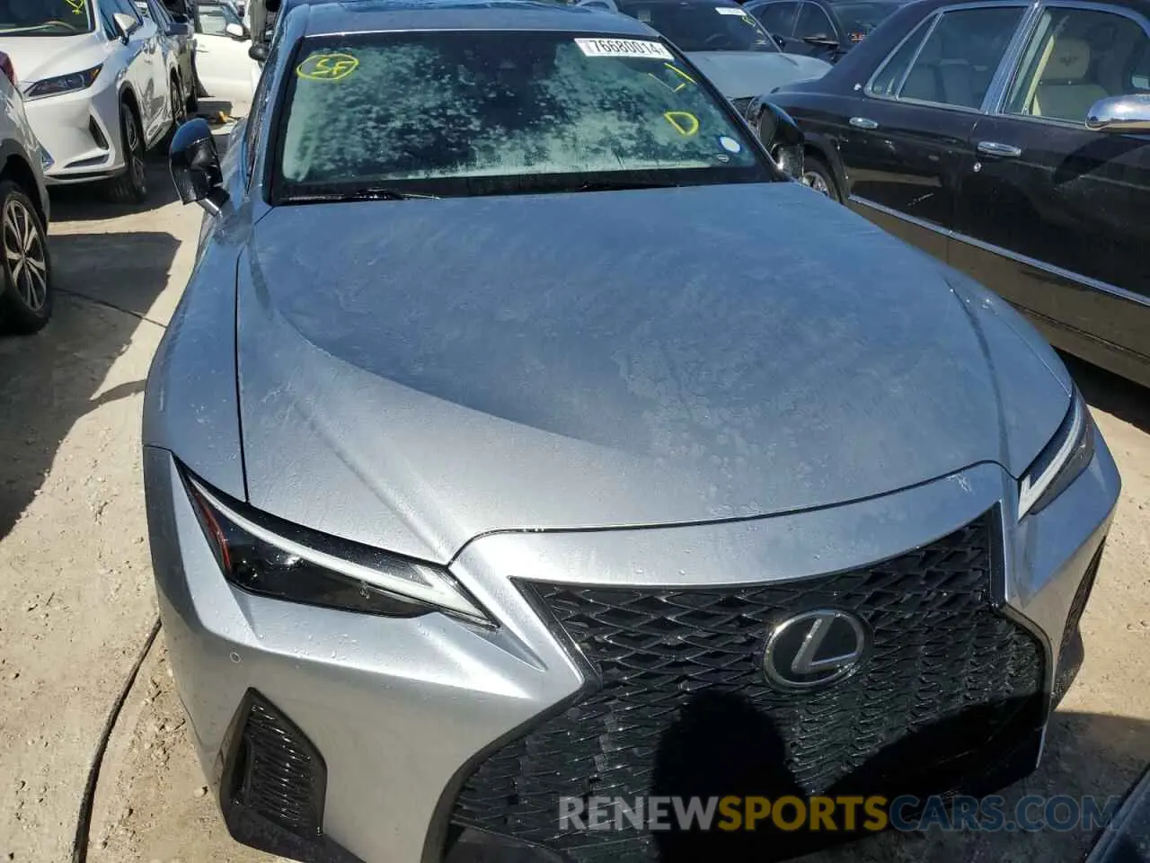 5 fotografías del automóvil dañado JTHGZ1B20N5057915 LEXUS IS 350 F S 2022