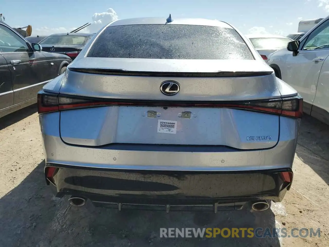 6 fotografías del automóvil dañado JTHGZ1B20N5057915 LEXUS IS 350 F S 2022