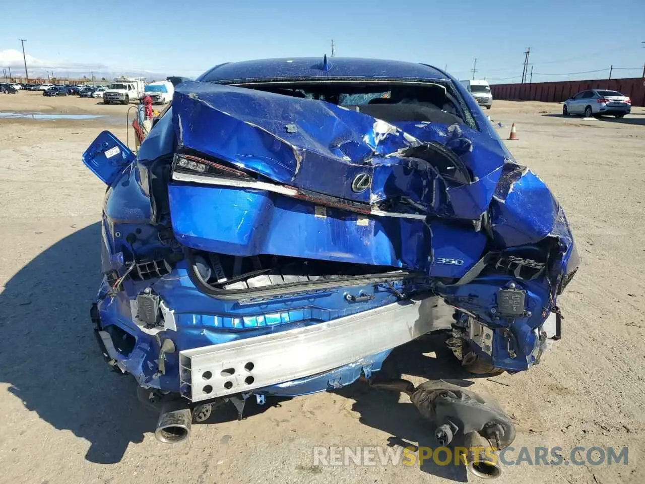 6 fotografías del automóvil dañado JTHGZ1B22N5051954 LEXUS IS 350 F S 2022