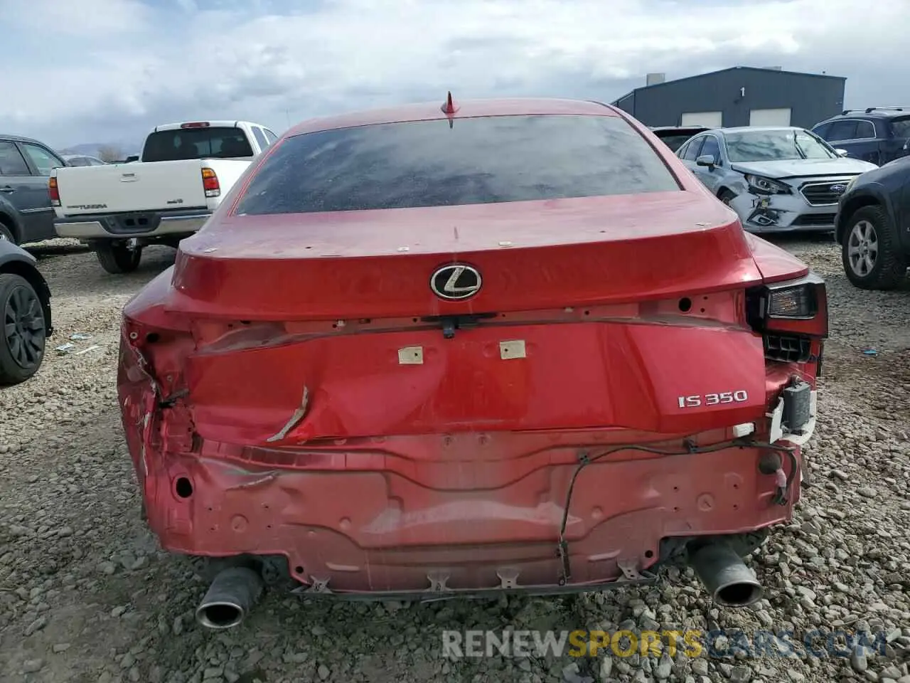 6 fotografías del automóvil dañado JTHGZ1B22N5052392 LEXUS IS 350 F S 2022
