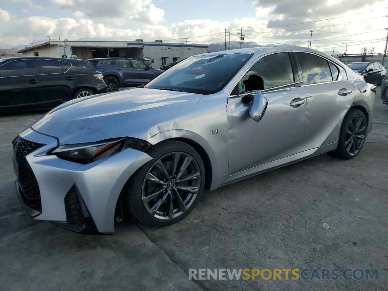 1 fotografías del automóvil dañado JTHGZ1B25N5050040 LEXUS IS 350 F S 2022