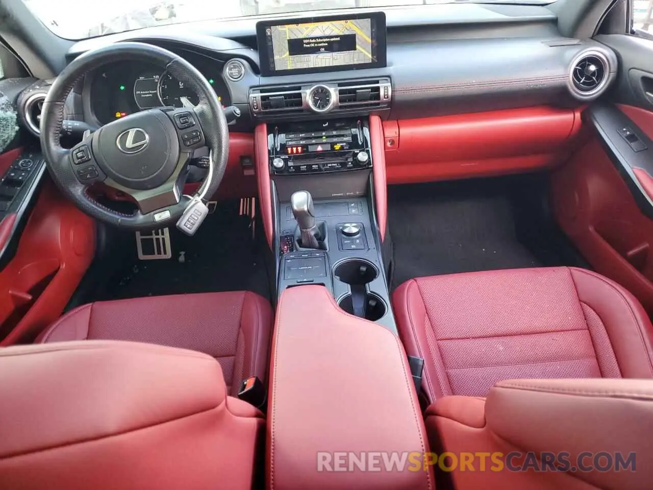 8 fotografías del automóvil dañado JTHGZ1B25N5050040 LEXUS IS 350 F S 2022