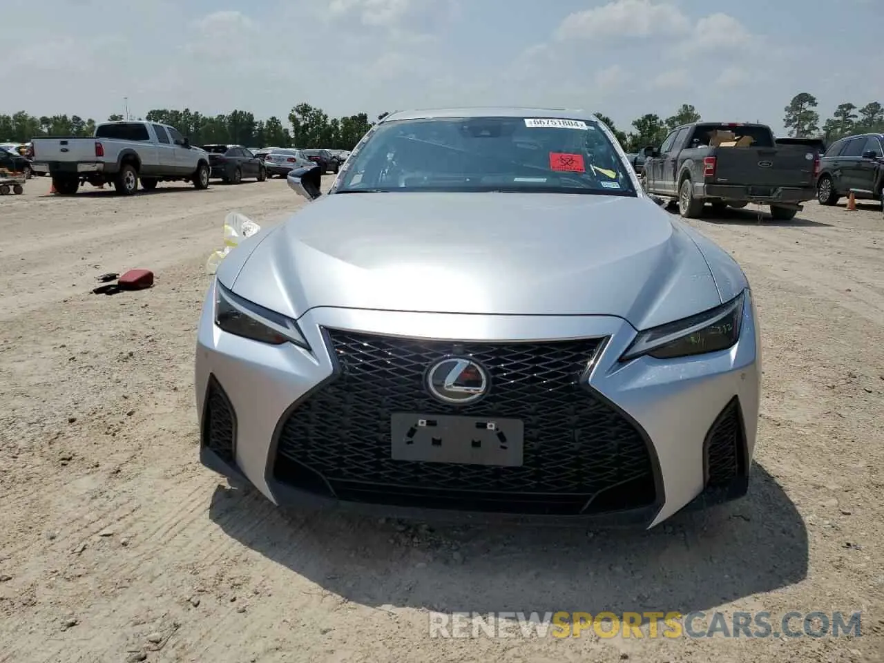 5 fotografías del automóvil dañado JTHGZ1B28N5054583 LEXUS IS 350 F S 2022