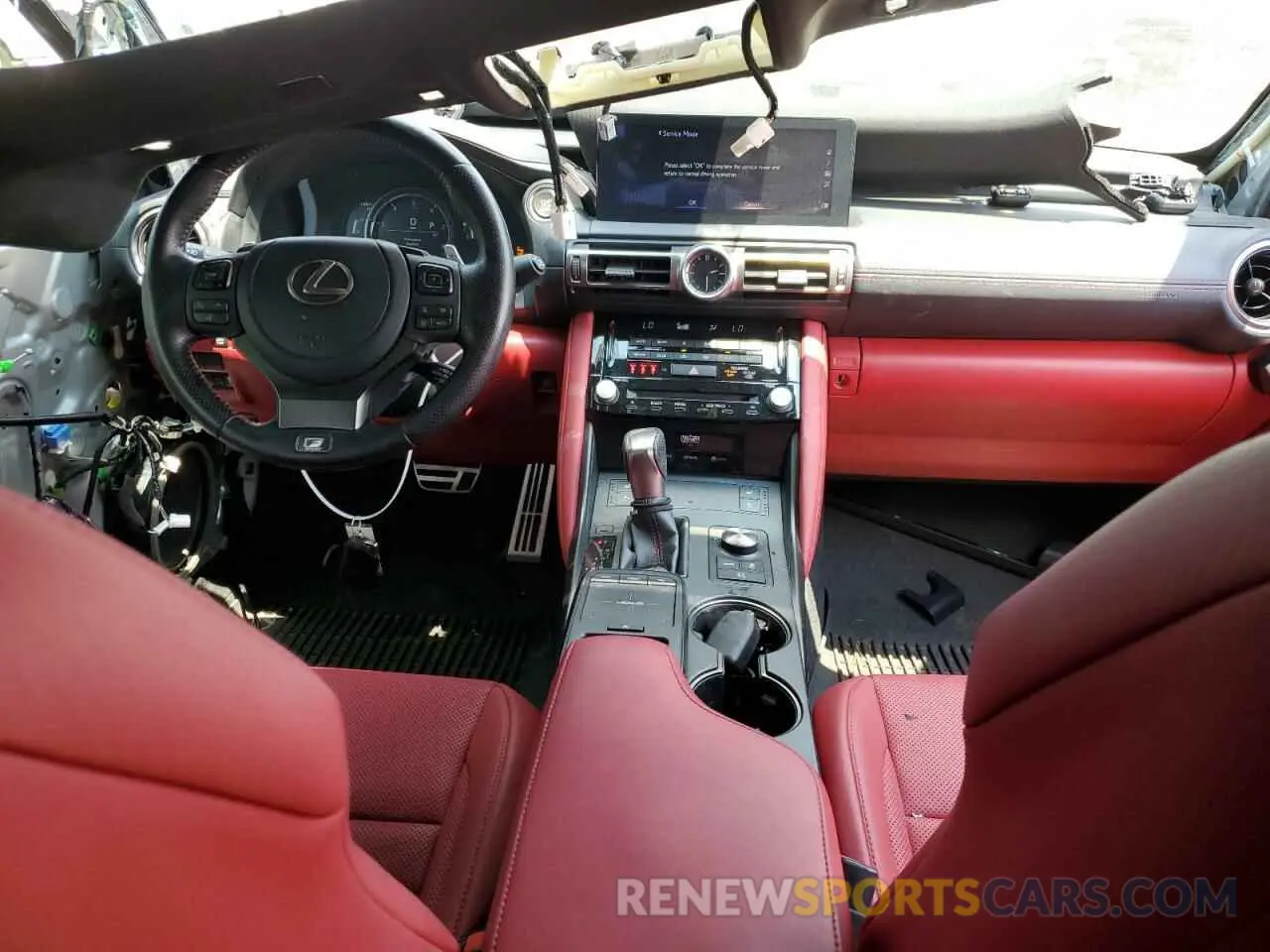 8 fotografías del automóvil dañado JTHGZ1B28N5054583 LEXUS IS 350 F S 2022