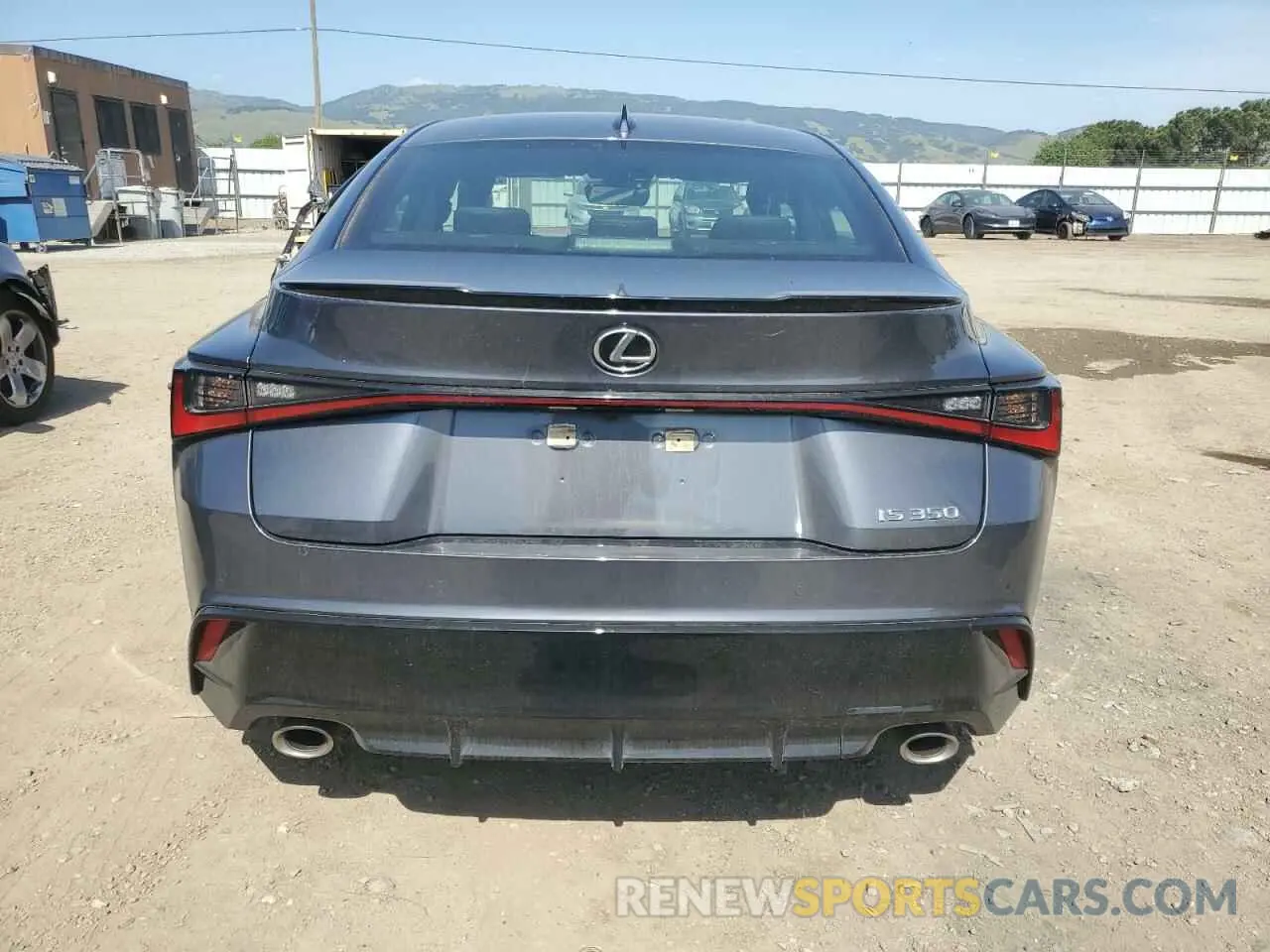 6 fotografías del automóvil dañado JTHGZ1B28N5055765 LEXUS IS 350 F S 2022