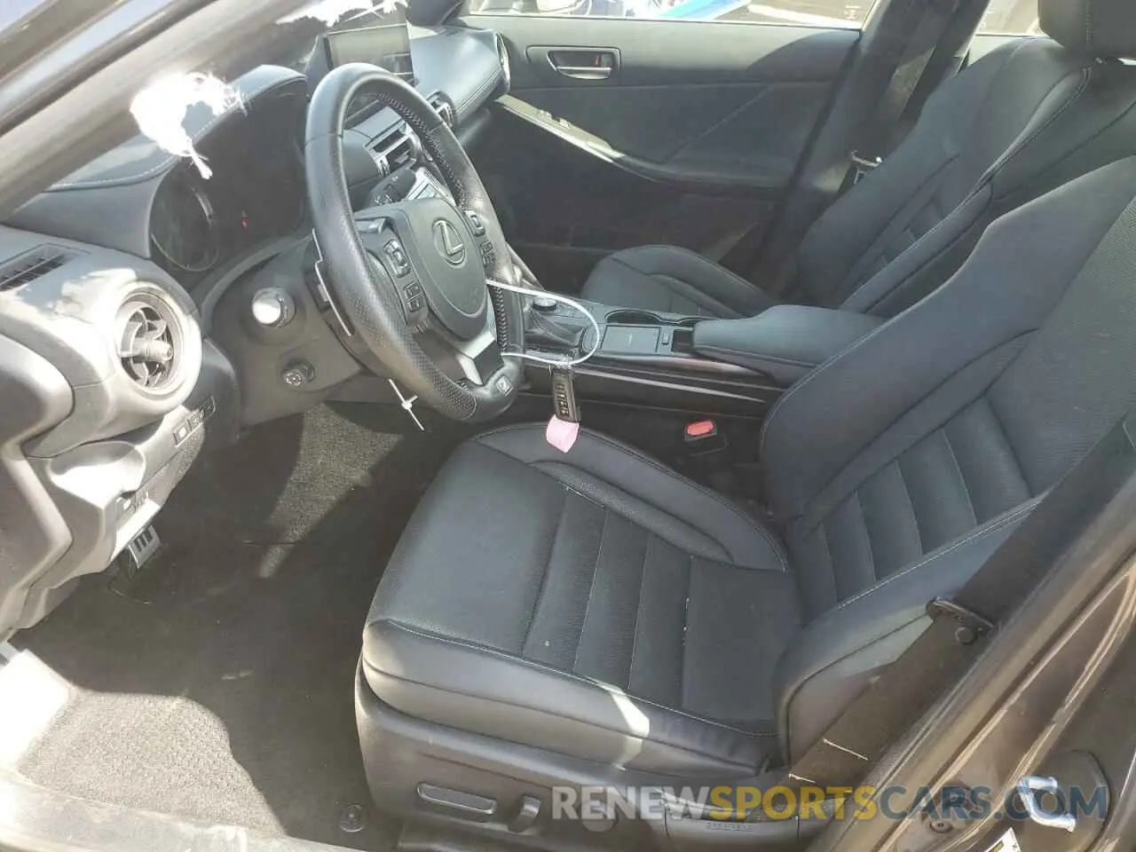7 fotografías del automóvil dañado JTHGZ1B28N5055765 LEXUS IS 350 F S 2022