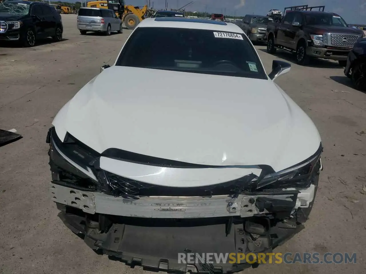 5 fotografías del automóvil dañado JTHGZ1B2XN5058151 LEXUS IS 350 F S 2022