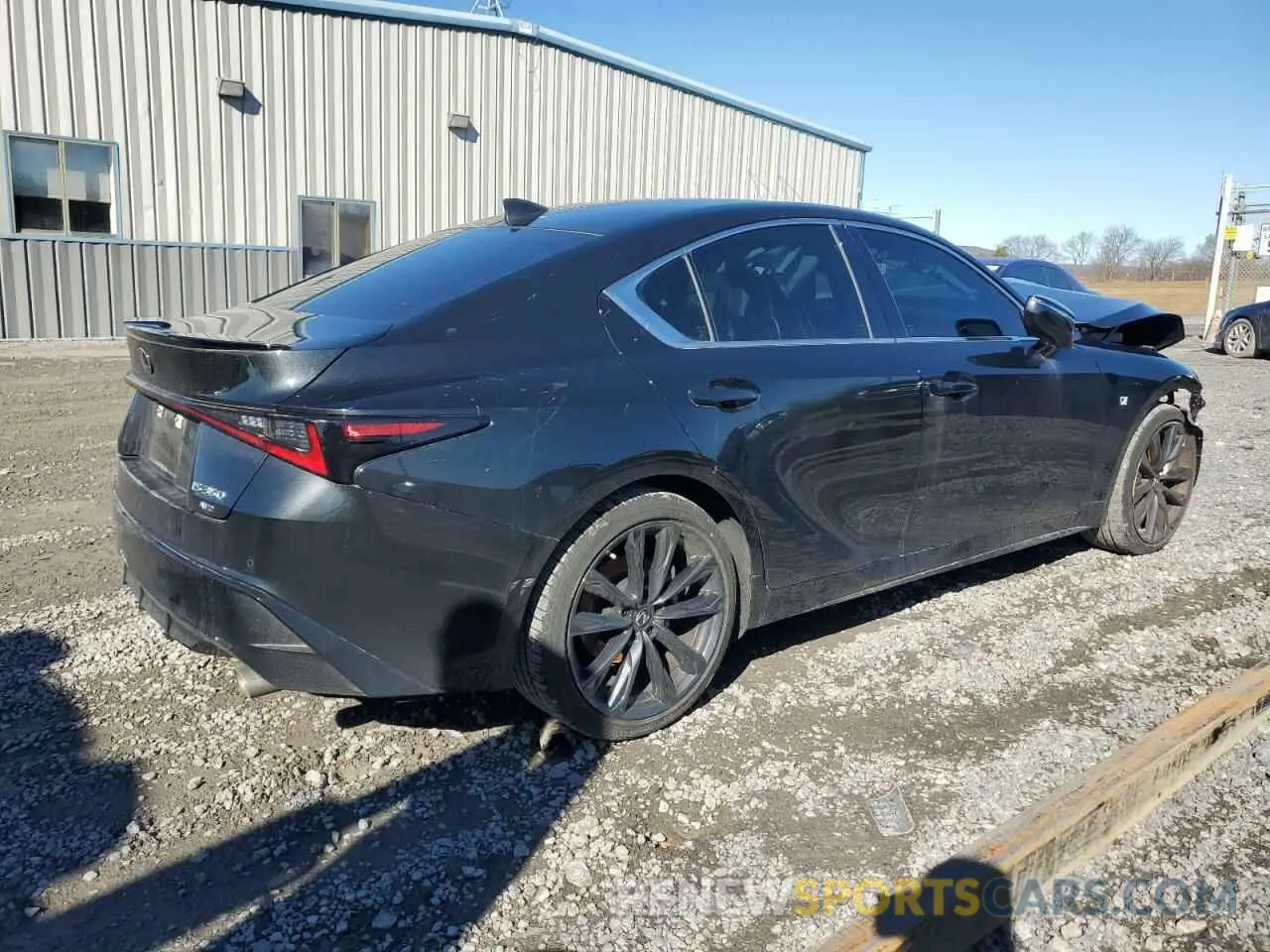 3 fotografías del automóvil dañado JTHGZ1E20N5026160 LEXUS IS 350 F S 2022