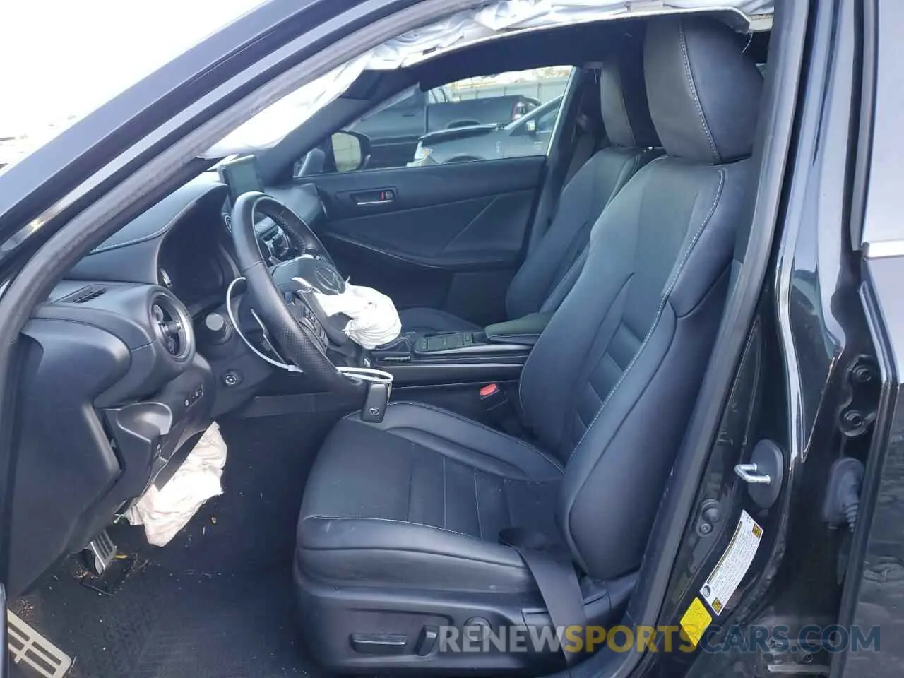 7 fotografías del automóvil dañado JTHGZ1E20N5026160 LEXUS IS 350 F S 2022