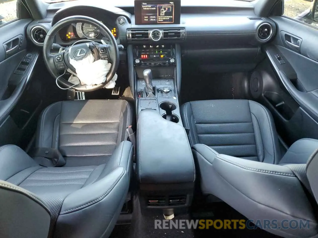 8 fotografías del automóvil dañado JTHGZ1E20N5026160 LEXUS IS 350 F S 2022