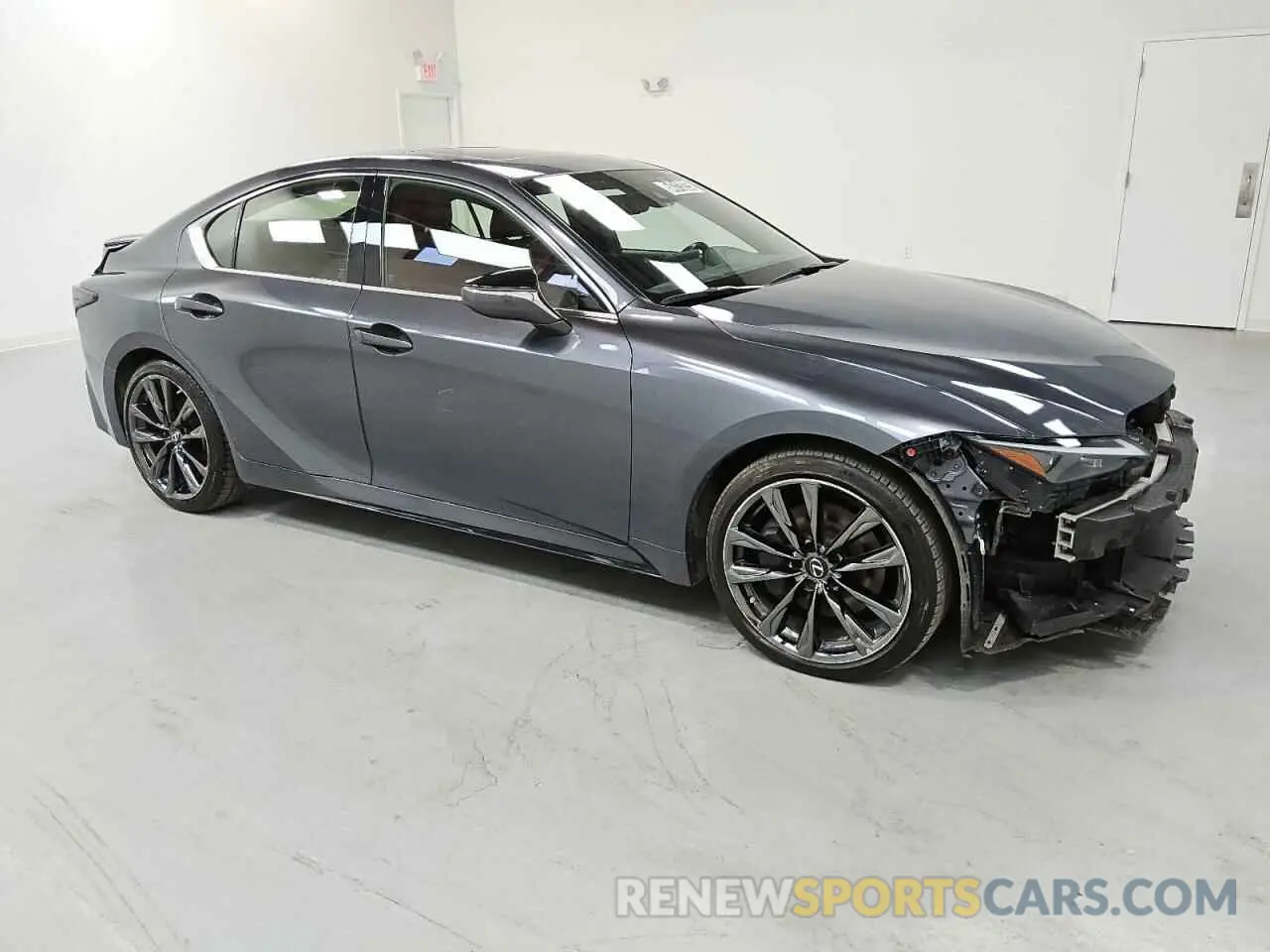 4 fotografías del automóvil dañado JTHGZ1E21N5025759 LEXUS IS 350 F S 2022