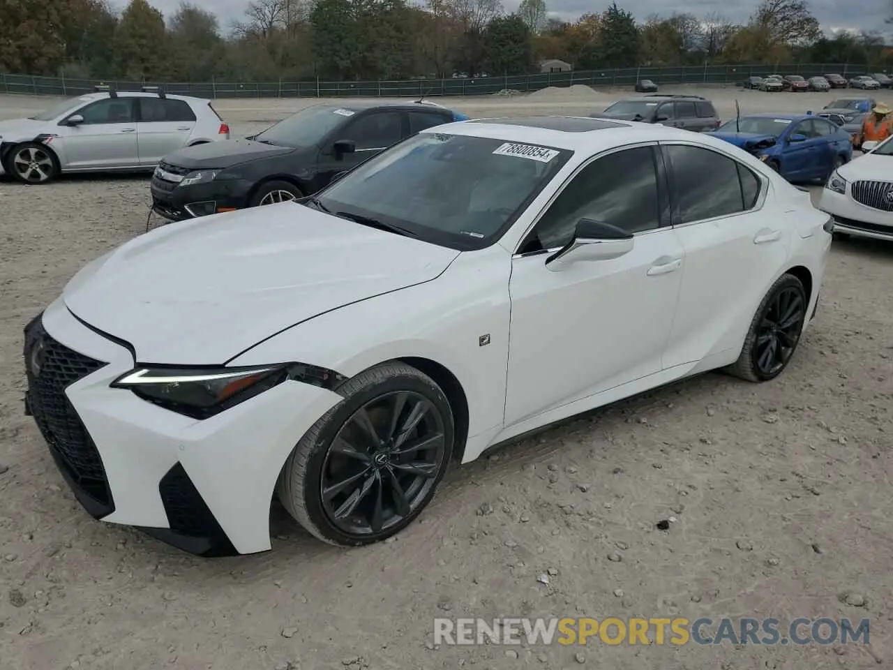 1 fotografías del automóvil dañado JTHGZ1E21N5026717 LEXUS IS 350 F S 2022