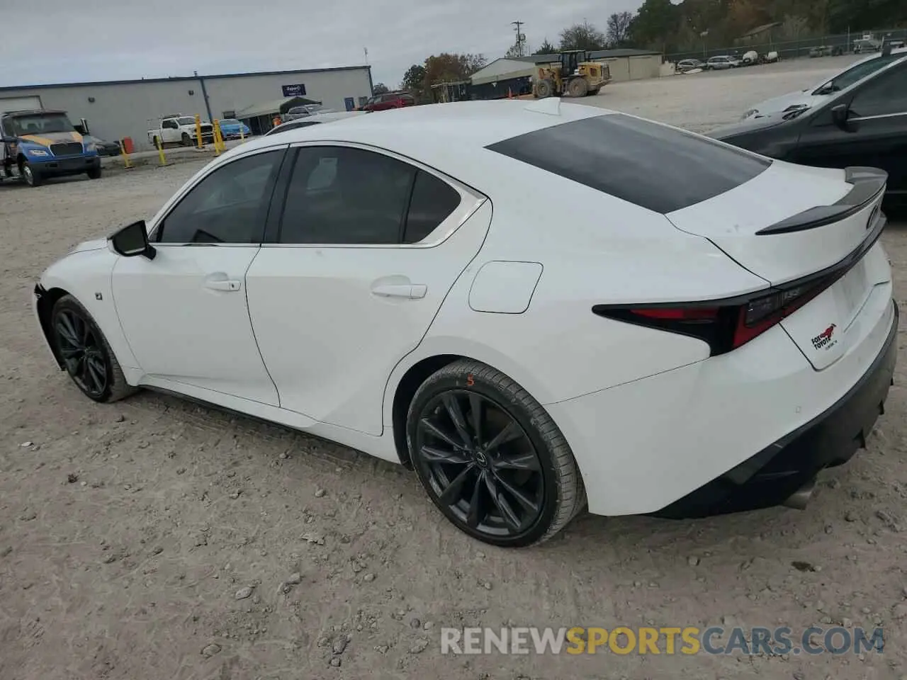 2 fotografías del automóvil dañado JTHGZ1E21N5026717 LEXUS IS 350 F S 2022