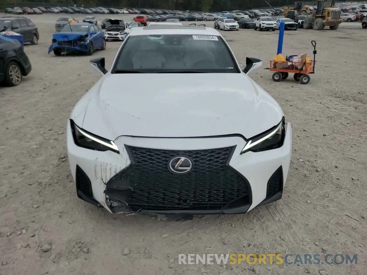 5 fotografías del automóvil dañado JTHGZ1E21N5026717 LEXUS IS 350 F S 2022