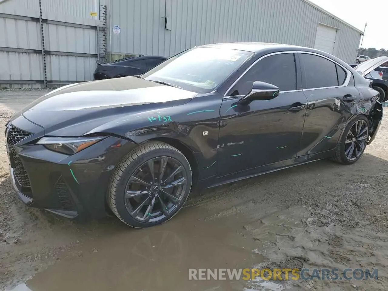 1 fotografías del automóvil dañado JTHGZ1E21N5026894 LEXUS IS 350 F S 2022