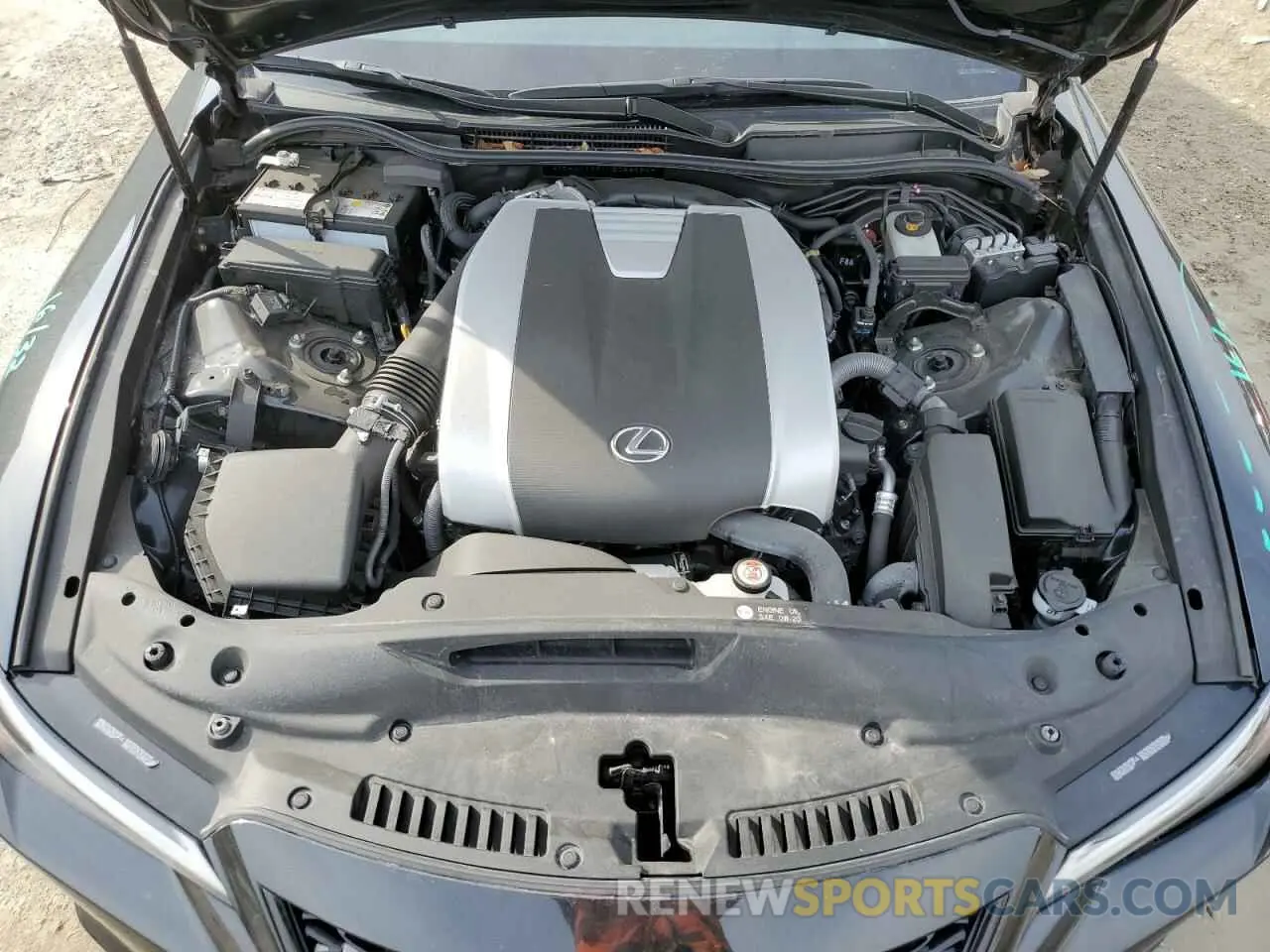 11 fotografías del automóvil dañado JTHGZ1E21N5026894 LEXUS IS 350 F S 2022