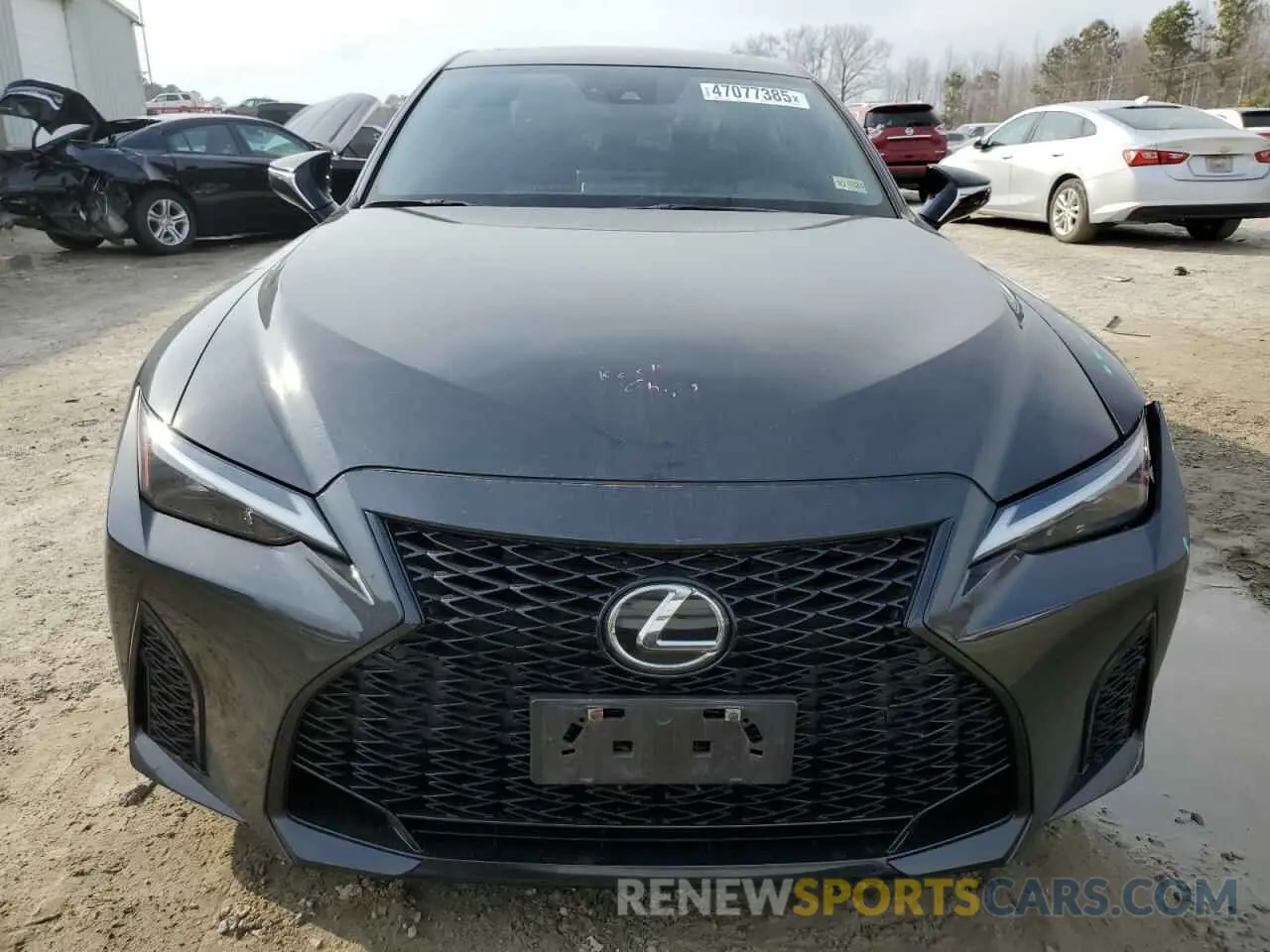 5 fotografías del automóvil dañado JTHGZ1E21N5026894 LEXUS IS 350 F S 2022