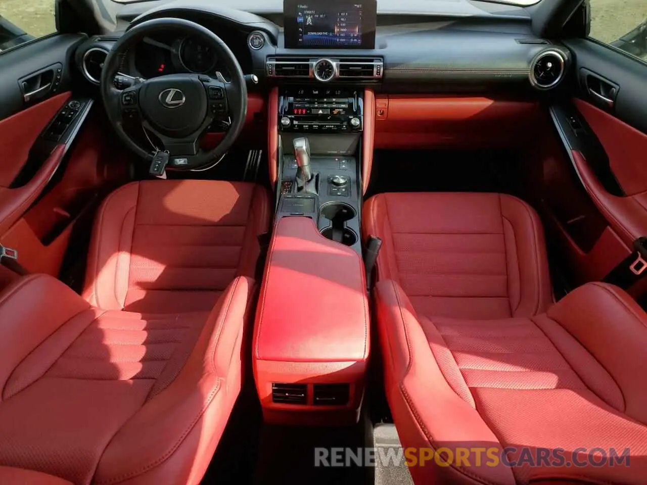 8 fotografías del automóvil dañado JTHGZ1E21N5026894 LEXUS IS 350 F S 2022