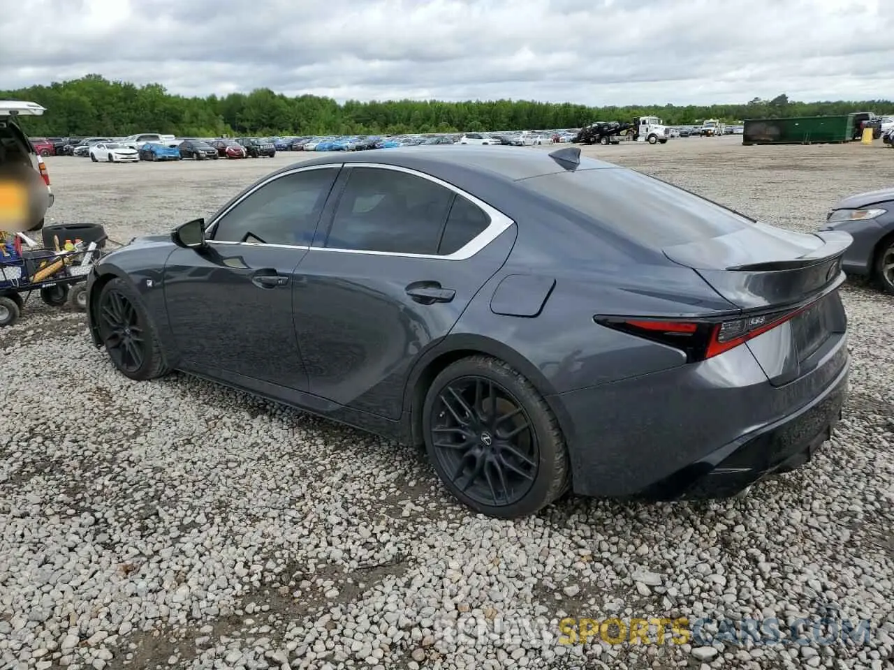 2 fotografías del automóvil dañado JTHSZ1B28N5052049 LEXUS IS 350 F S 2022