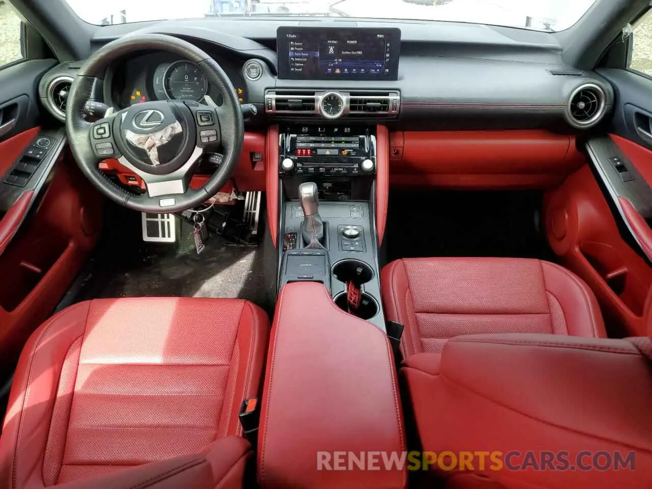 8 fotografías del automóvil dañado JTHSZ1B28N5052049 LEXUS IS 350 F S 2022