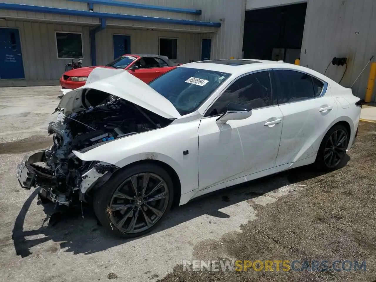 1 fotografías del automóvil dañado JTHBZ1B29P5067372 LEXUS IS 350 F S 2023