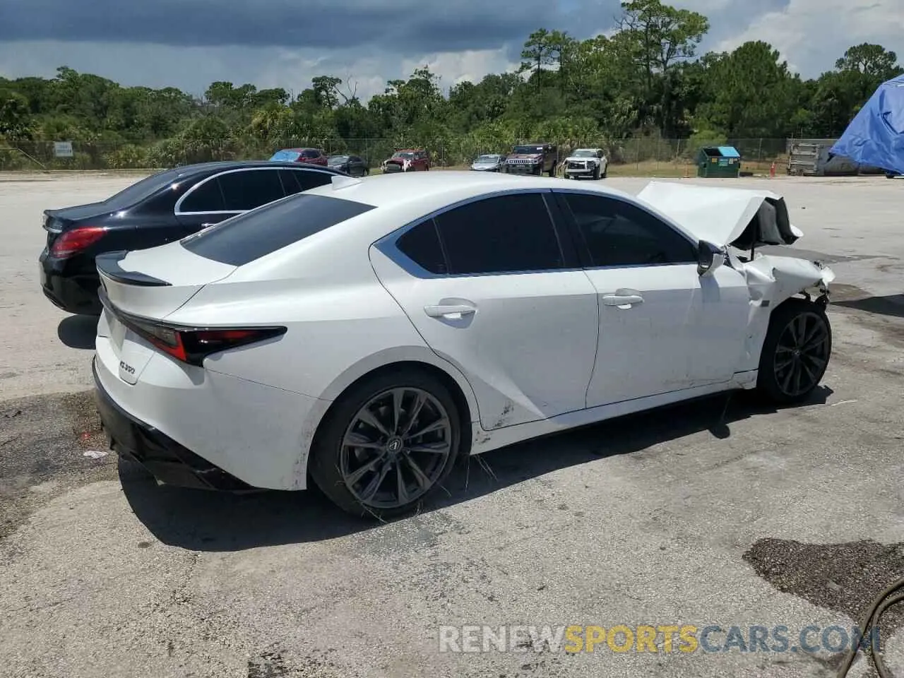 3 fotografías del automóvil dañado JTHBZ1B29P5067372 LEXUS IS 350 F S 2023