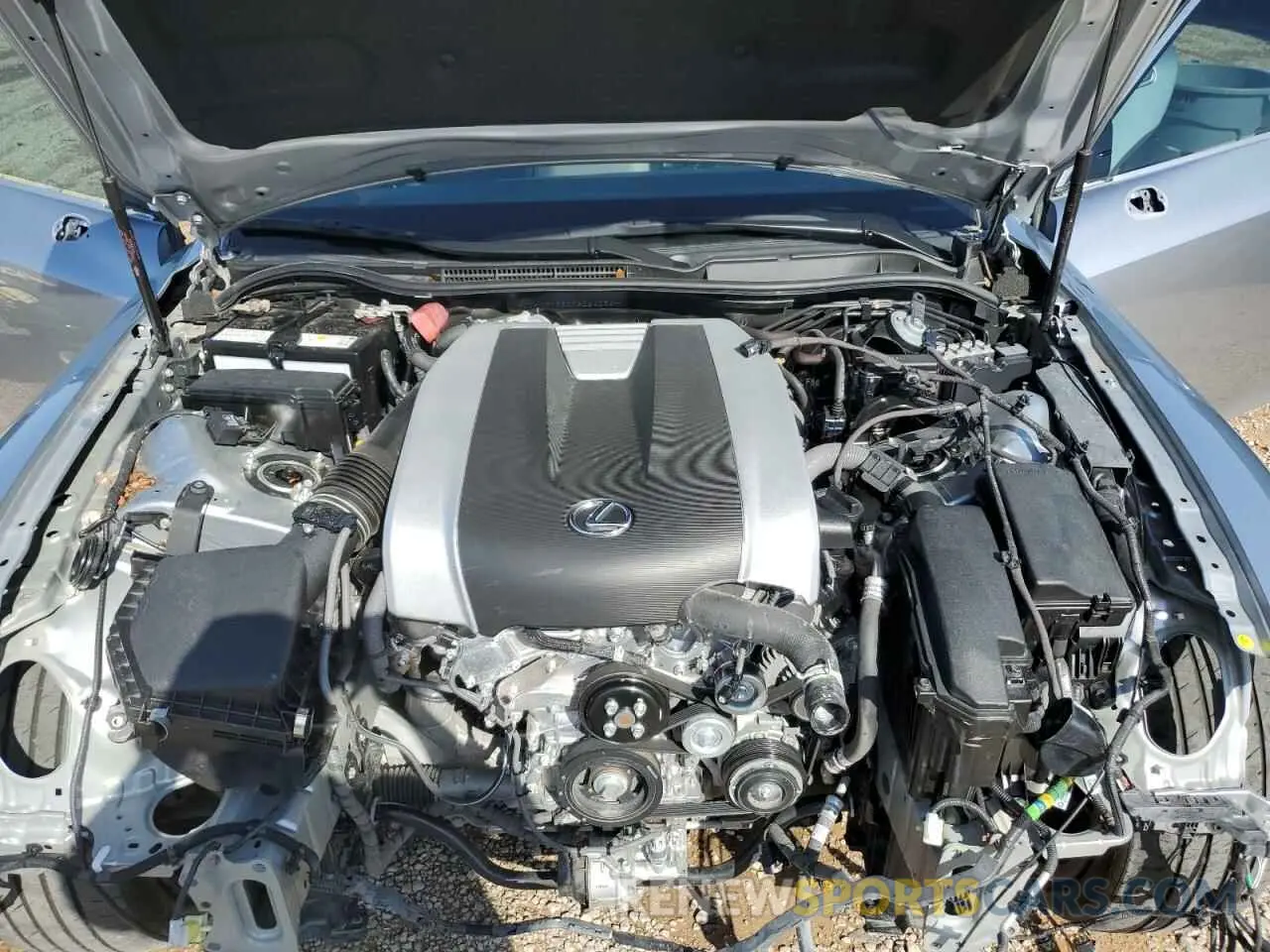 11 fotografías del automóvil dañado JTHGZ1B20P5064236 LEXUS IS 350 F S 2023