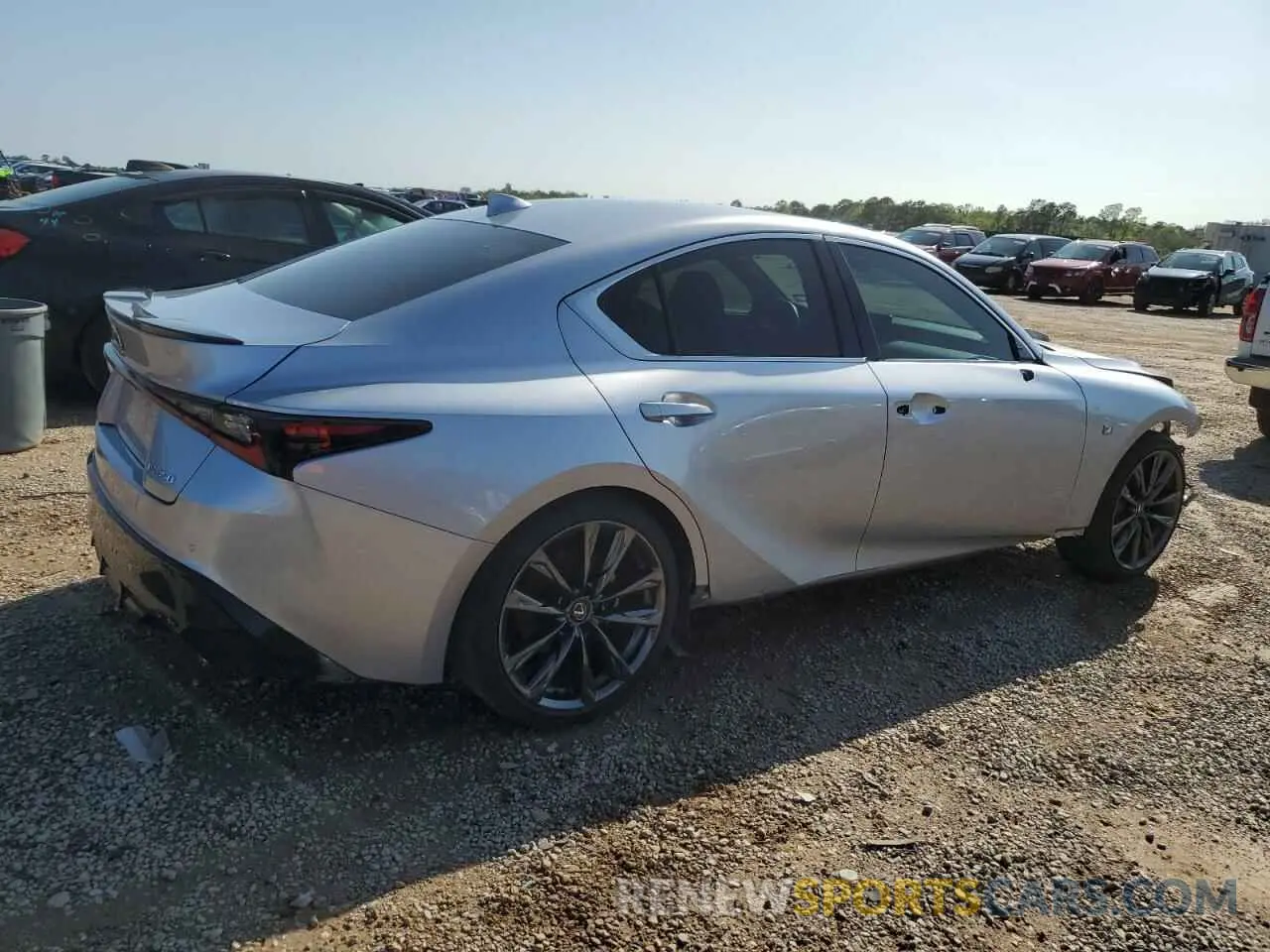 3 fotografías del automóvil dañado JTHGZ1B20P5064236 LEXUS IS 350 F S 2023