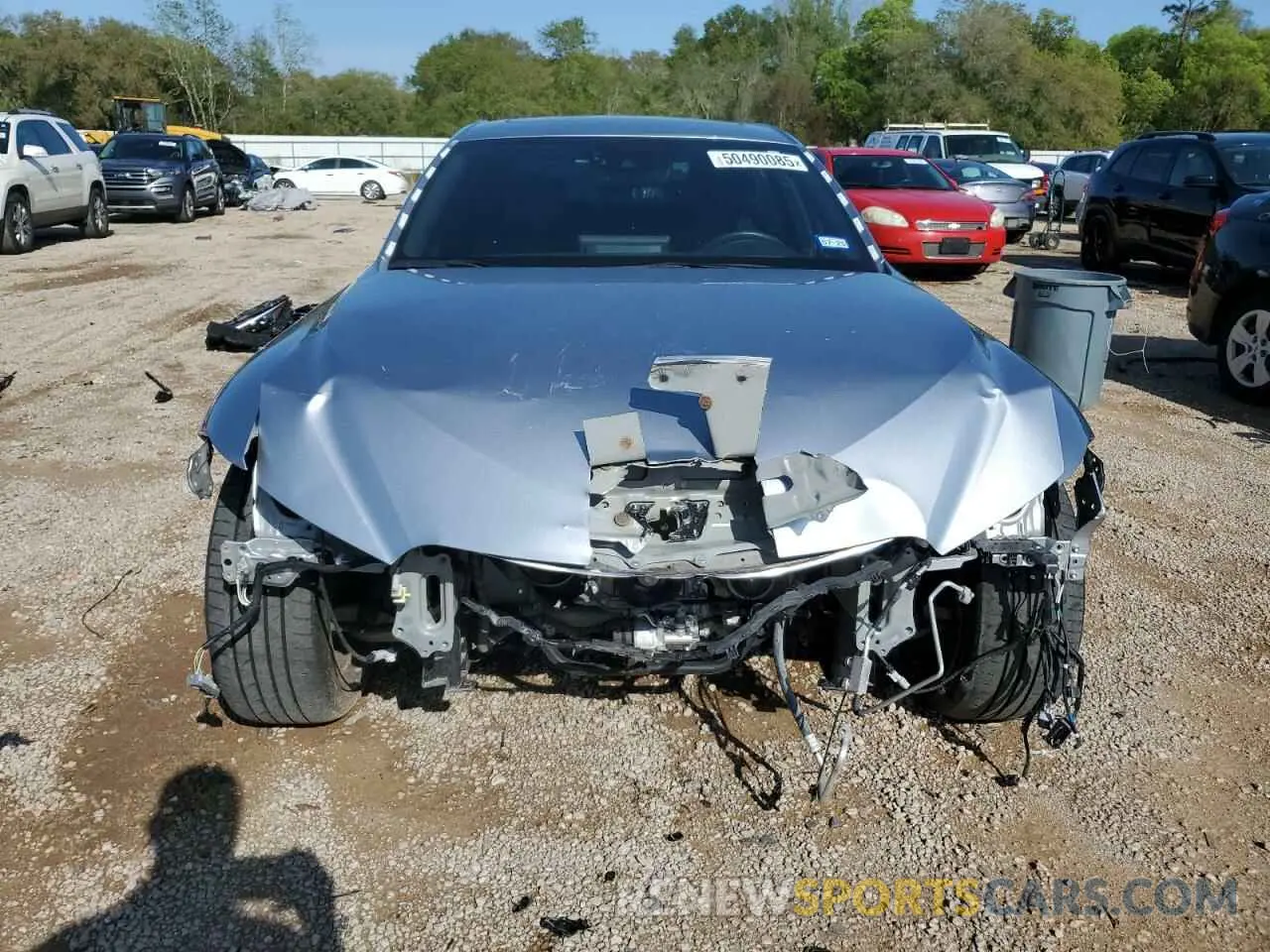 5 fotografías del automóvil dañado JTHGZ1B20P5064236 LEXUS IS 350 F S 2023