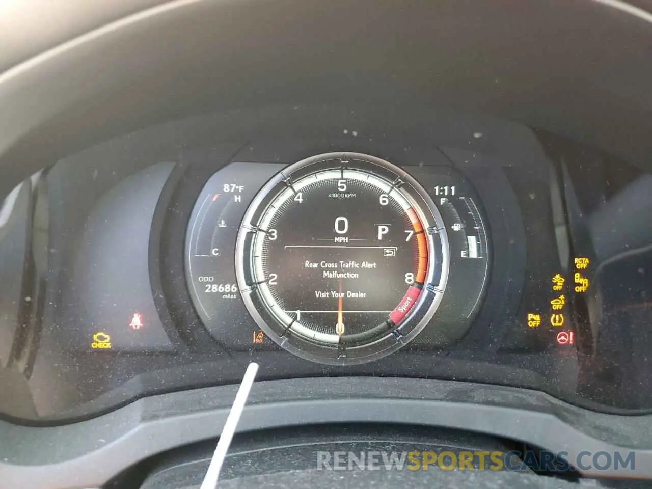 9 fotografías del automóvil dañado JTHGZ1B20P5064236 LEXUS IS 350 F S 2023