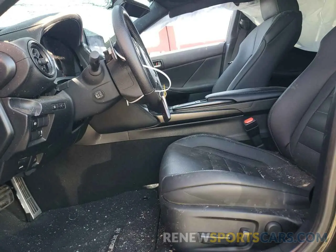 7 fotografías del automóvil dañado JTHGZ1B20P5065001 LEXUS IS 350 F S 2023