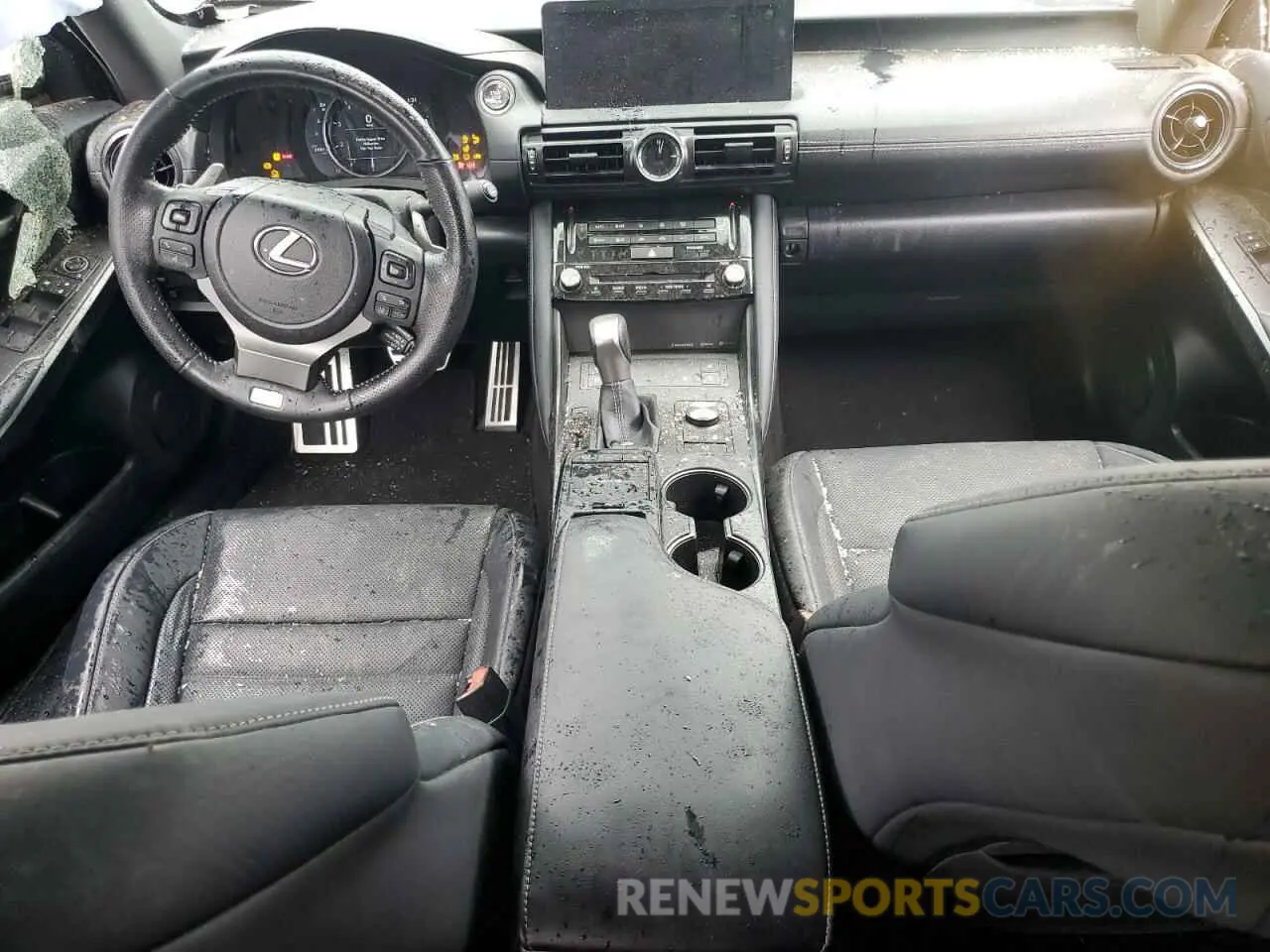 8 fotografías del automóvil dañado JTHGZ1B20P5065001 LEXUS IS 350 F S 2023