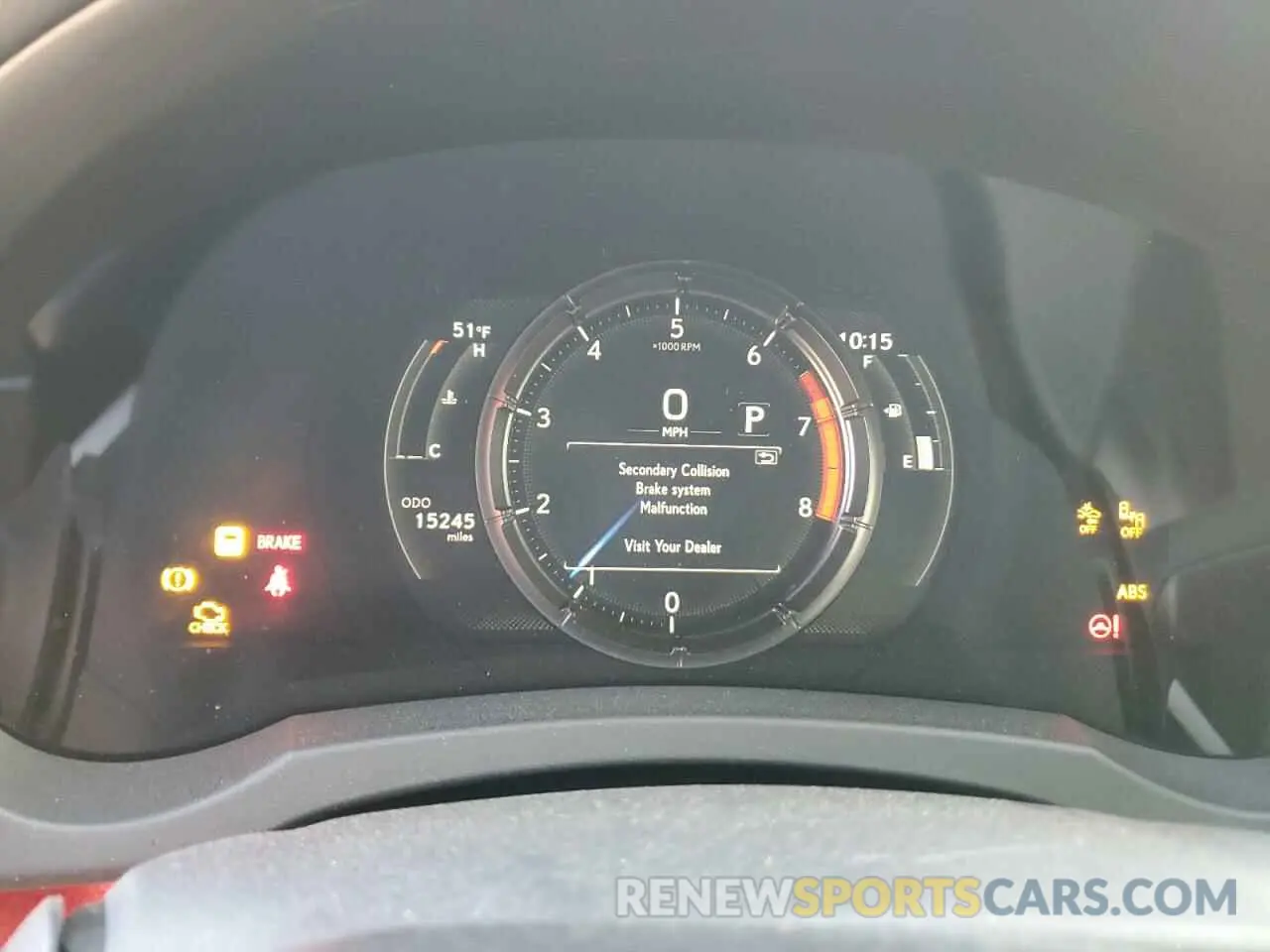 9 fotografías del automóvil dañado JTHGZ1B20P5071073 LEXUS IS 350 F S 2023