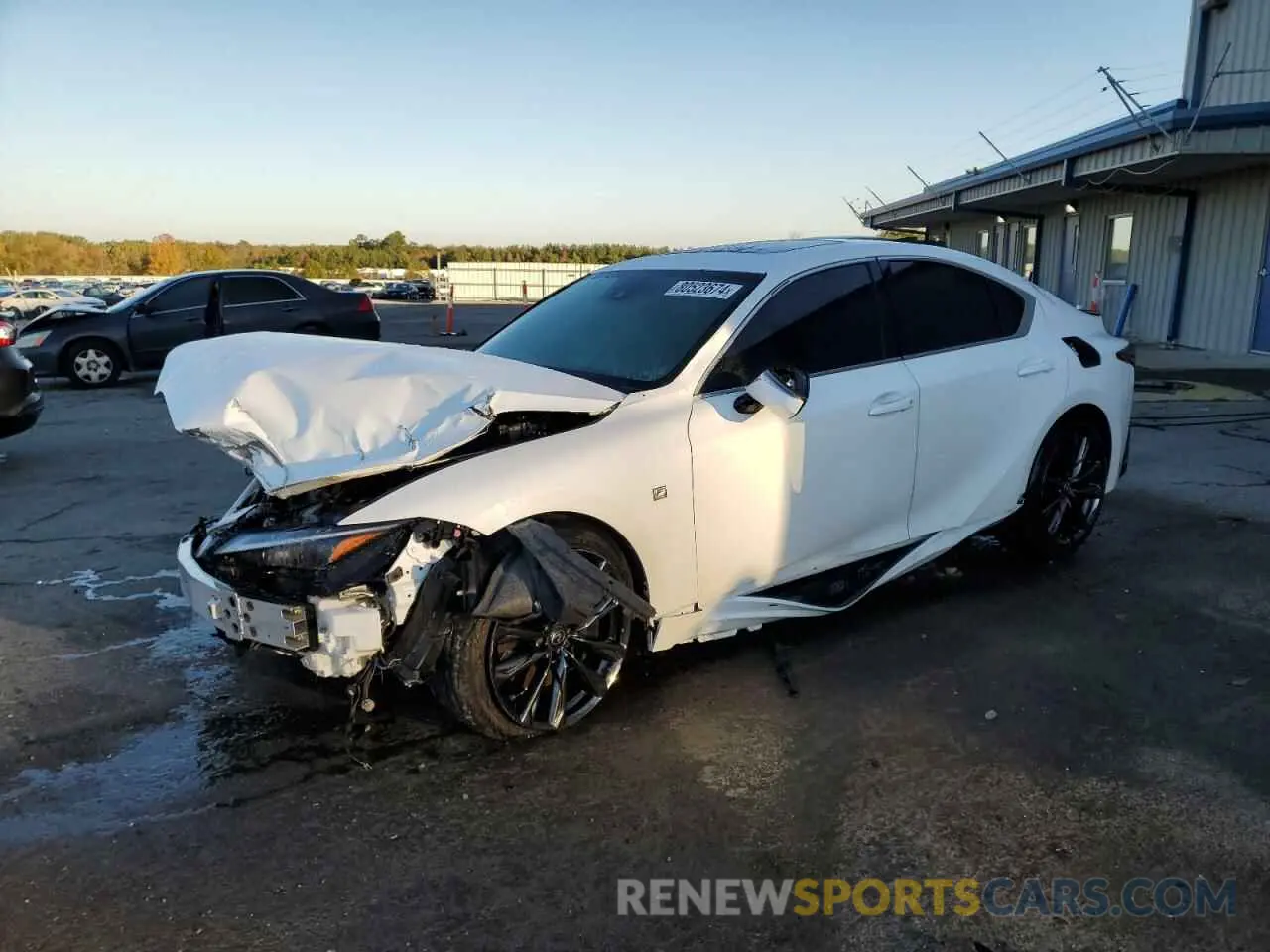 1 fotografías del automóvil dañado JTHGZ1B21P5069171 LEXUS IS 350 F S 2023
