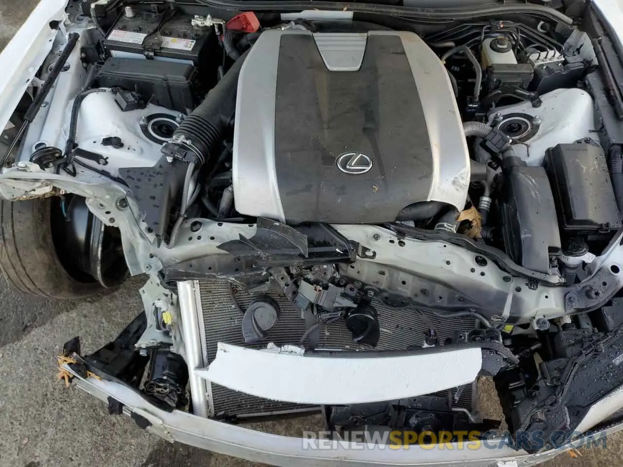 11 fotografías del automóvil dañado JTHGZ1B21P5069171 LEXUS IS 350 F S 2023