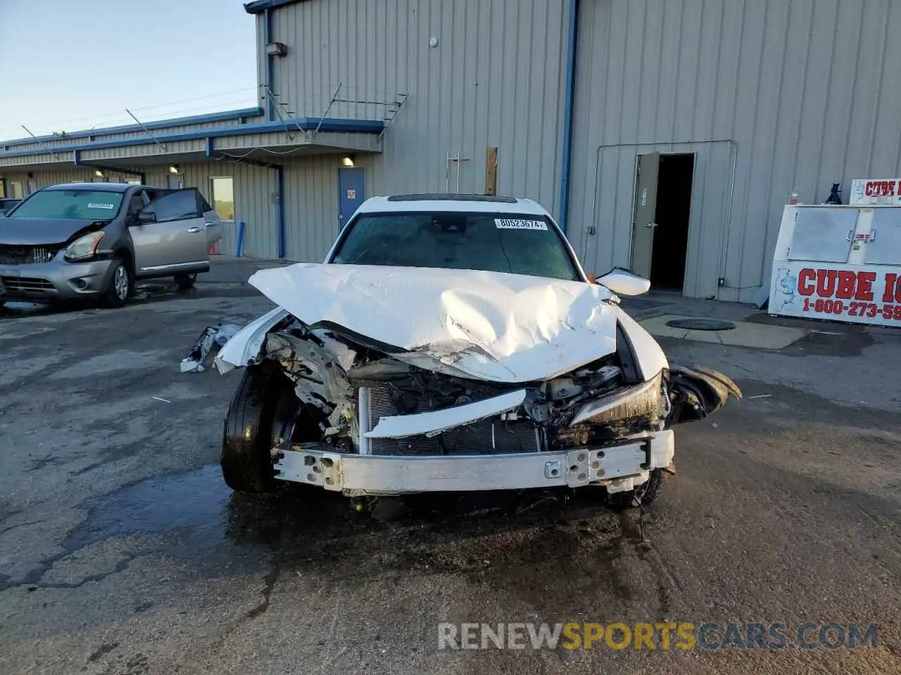 5 fotografías del automóvil dañado JTHGZ1B21P5069171 LEXUS IS 350 F S 2023