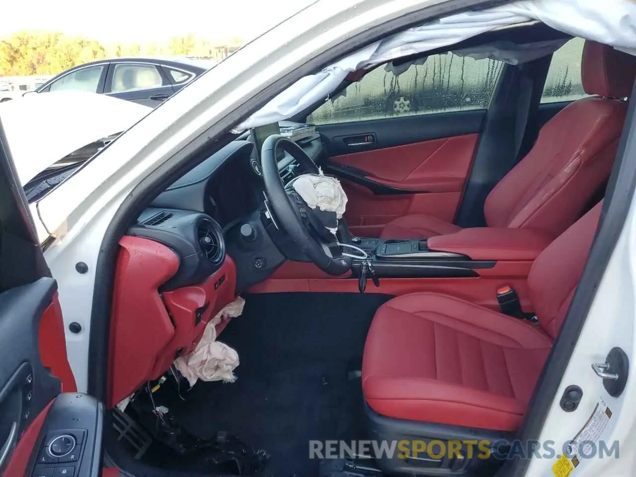 7 fotografías del automóvil dañado JTHGZ1B21P5069171 LEXUS IS 350 F S 2023