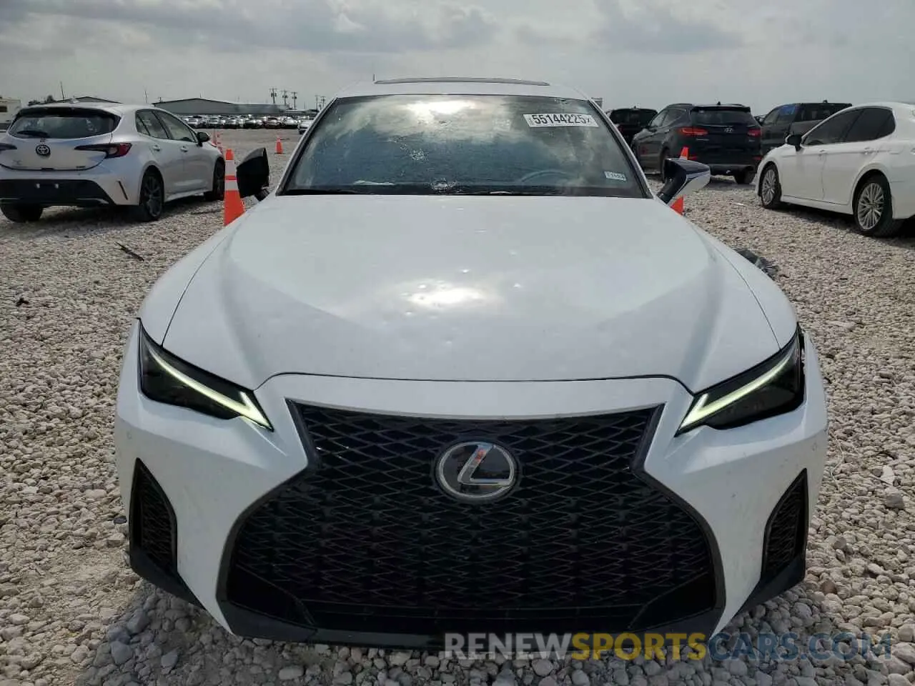 5 fotografías del automóvil dañado JTHGZ1B22P5059412 LEXUS IS 350 F S 2023