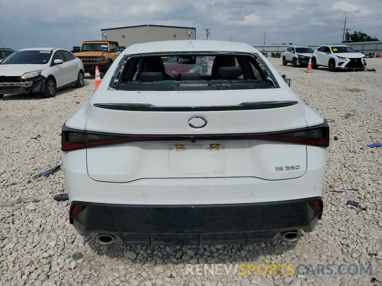 6 fotografías del automóvil dañado JTHGZ1B22P5059412 LEXUS IS 350 F S 2023