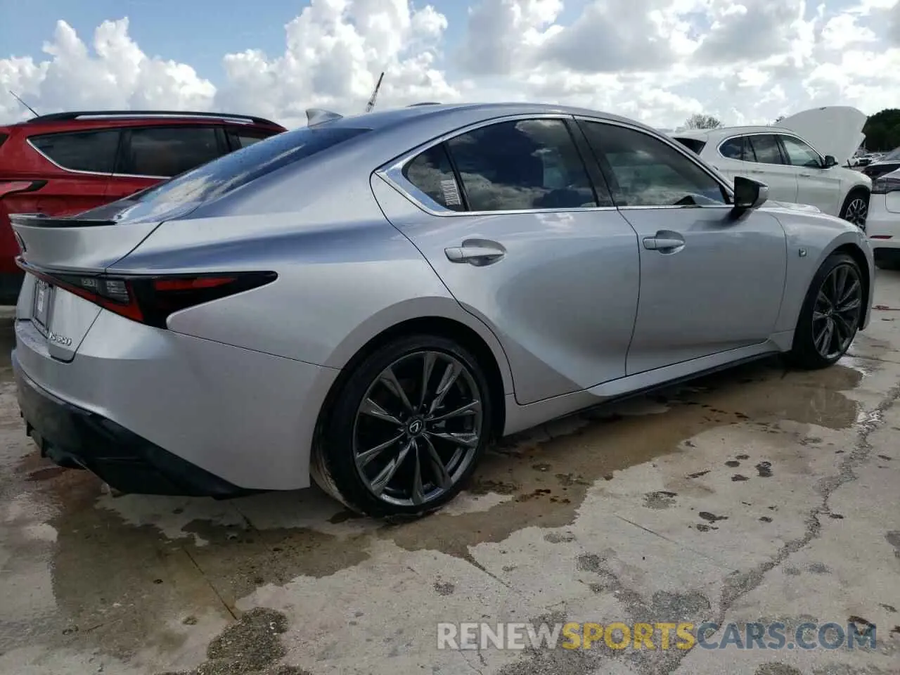3 fotografías del automóvil dañado JTHGZ1B22P5065503 LEXUS IS 350 F S 2023