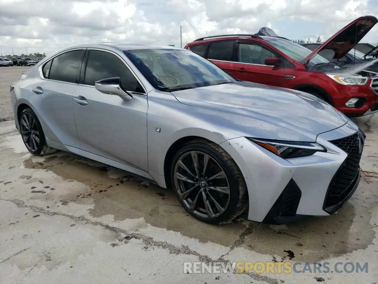 4 fotografías del automóvil dañado JTHGZ1B22P5065503 LEXUS IS 350 F S 2023
